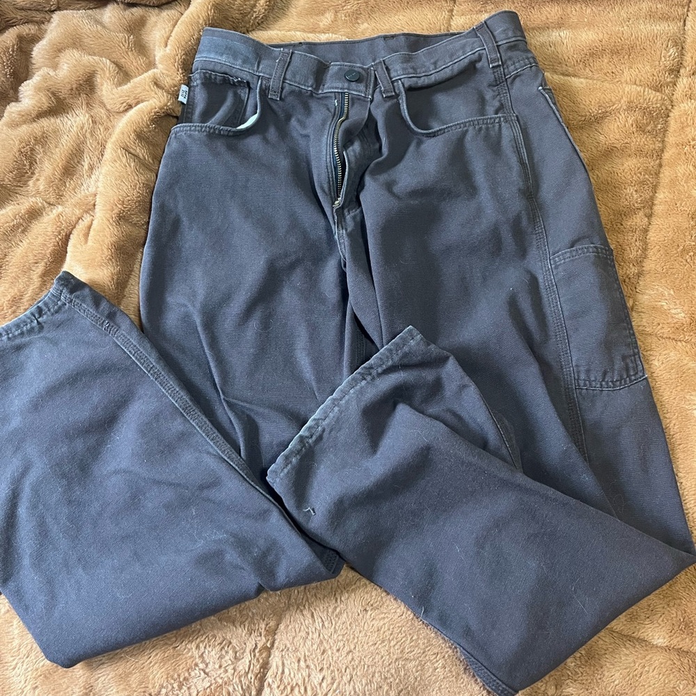 Carhartt Men's Dark brown flame resistant pants